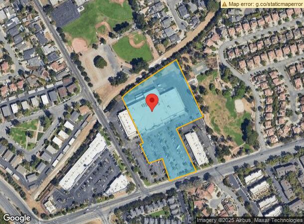  1663 Branham Ln, San Jose, CA Parcel Map