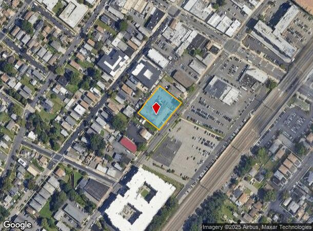  100 W Elizabeth Ave, Linden, NJ Parcel Map