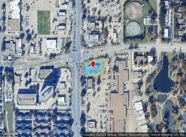 105 S Coit Rd, Richardson, TX Parcel Map