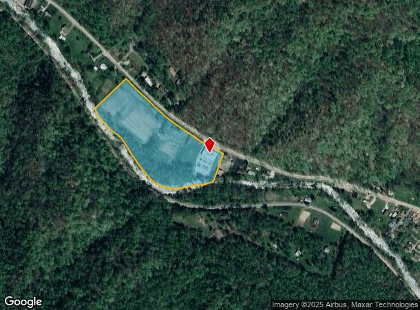 1664 Pond Fork Rd, Madison, WV Parcel Map