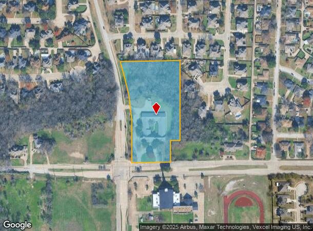 747 W Pleasant Run Rd, Desoto, TX Parcel Map