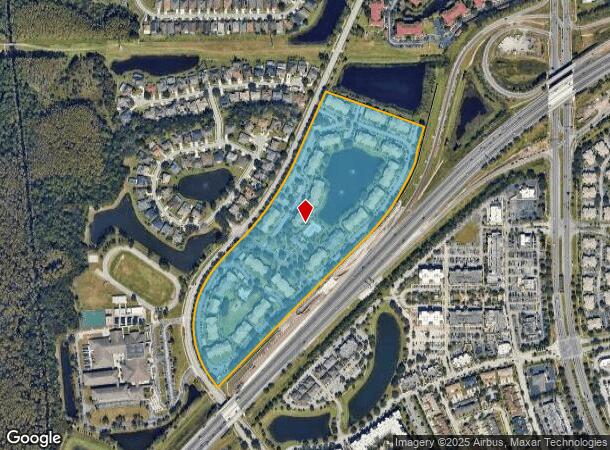  13184 Heather Moss Dr, Orlando, FL Parcel Map