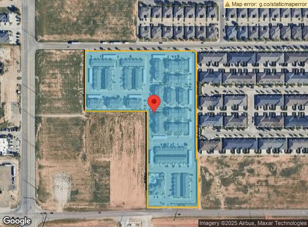  3220 114Th St, Lubbock, TX Parcel Map