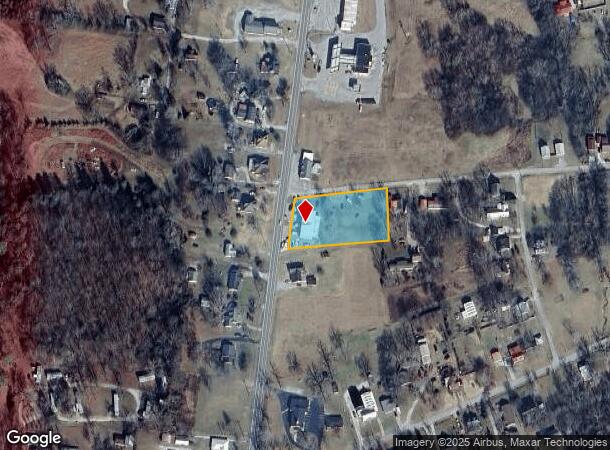  207 S Main St, Lewisburg, KY Parcel Map