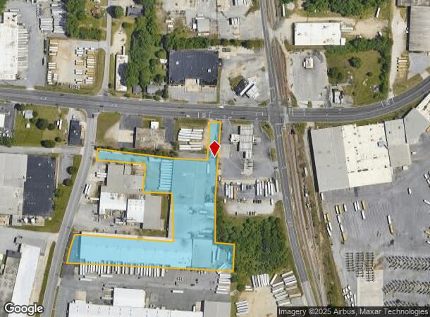 2215 Shore St, High Point, NC Parcel Map