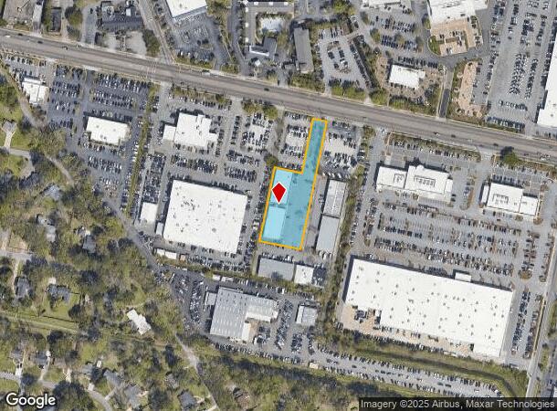  1595 Savannah Hwy, Charleston, SC Parcel Map