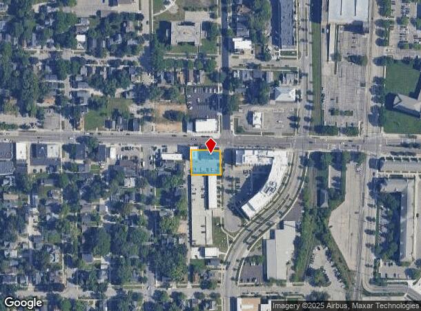 632 Fulton St W, Grand Rapids, MI Parcel Map