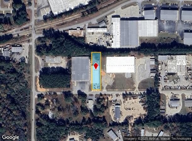  1533 Industrial Dr, Griffin, GA Parcel Map
