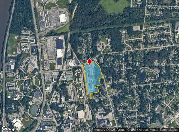  10 Campus View Ct, Poughkeepsie, NY Parcel Map