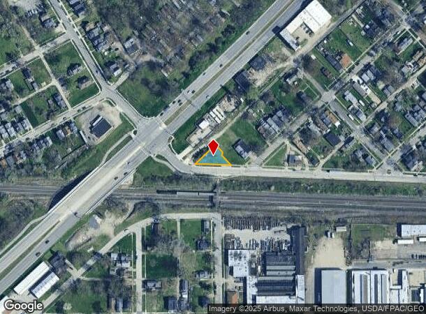  972 Emerald Ave, Toledo, OH Parcel Map