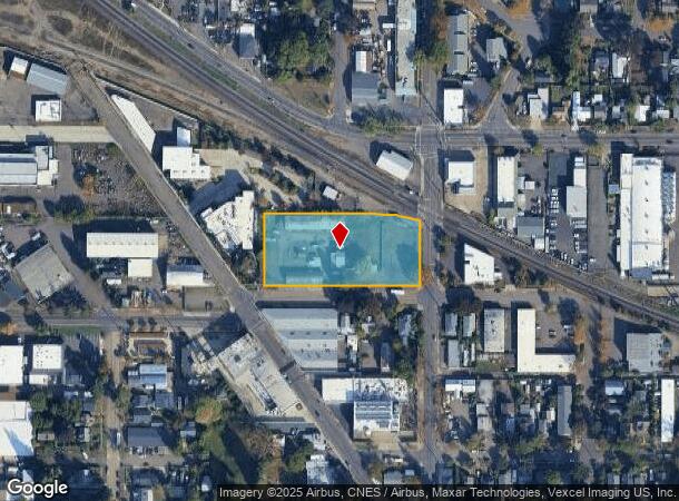 1151 W 2Nd Ave, Eugene, OR Parcel Map