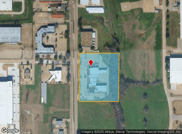 2010 N Hampton Rd, Desoto, TX Parcel Map