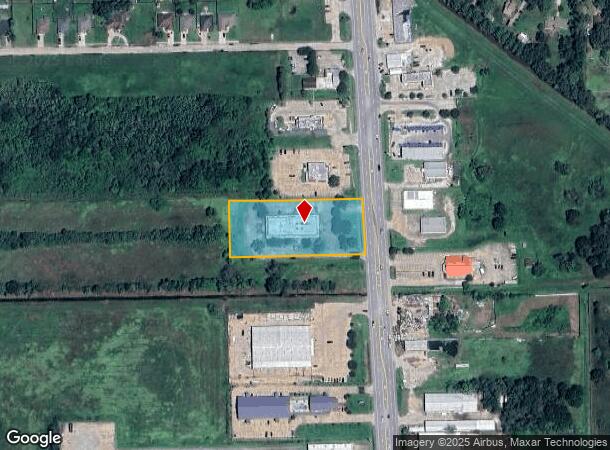 2513 N Velasco St, Angleton, TX Parcel Map