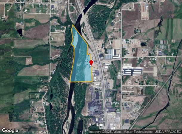 2101 N 1St St, Hamilton, MT Parcel Map