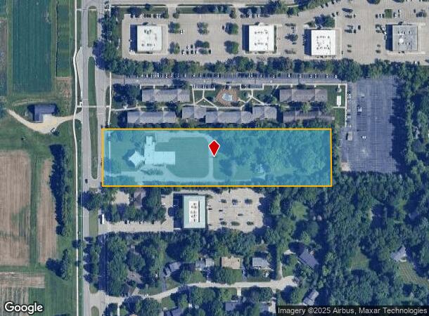 4606 S Hagadorn Rd, East Lansing, MI Parcel Map