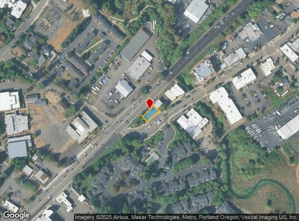  12575 Sw Main St, Portland, OR Parcel Map