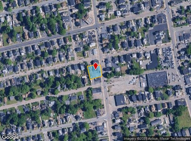 691 Warren Ave, Brockton, MA Parcel Map