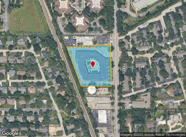  633 Waukegan Rd, Glenview, IL Parcel Map