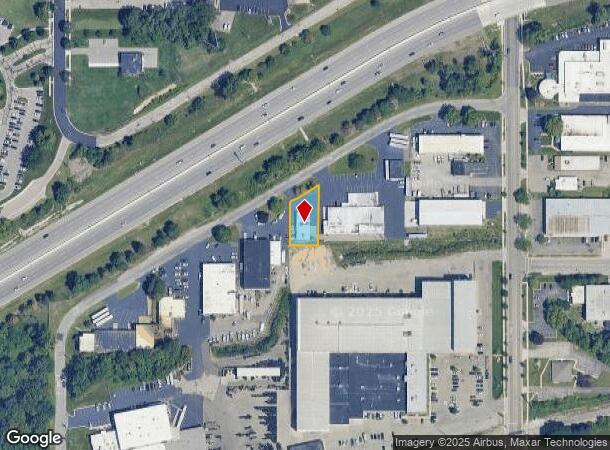  1700 Olson St Ne, Grand Rapids, MI Parcel Map