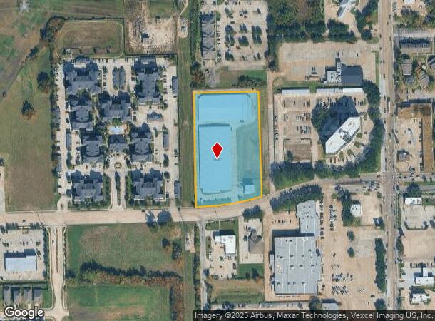  1670 Rollingbrook Dr, Baytown, TX Parcel Map