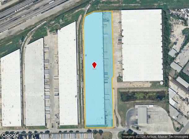  8833 Citypark Loop, Houston, TX Parcel Map