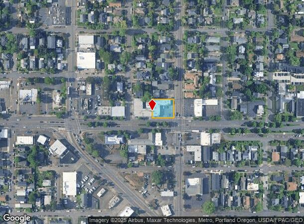  5117 Se Powell Blvd, Portland, OR Parcel Map