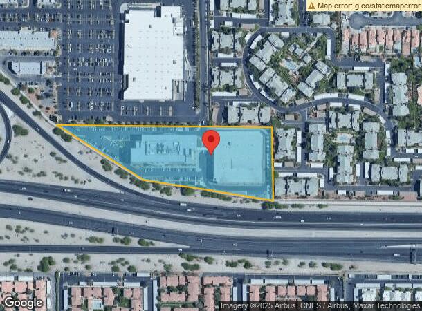  7455 W Washington Ave, Las Vegas, NV Parcel Map