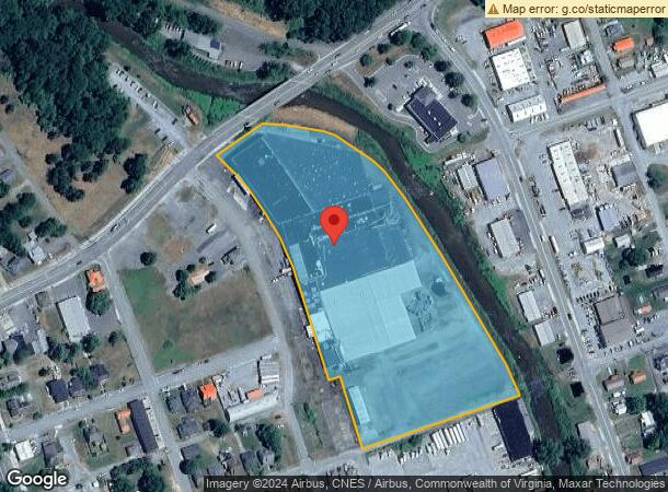  100 T George Vaughn Dr, Galax, VA Parcel Map