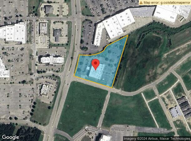  151 E Metro Dr, Flowood, MS Parcel Map