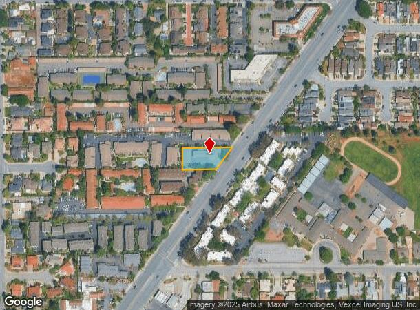 3645 S Bascom Ave, Campbell, CA Parcel Map