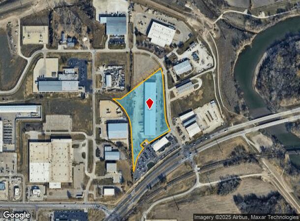  809 Levee Dr, Manhattan, KS Parcel Map