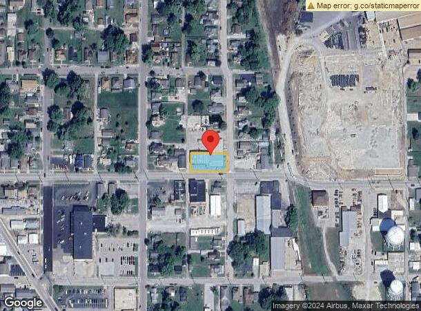  1201 5Th St, Bedford, IN Parcel Map