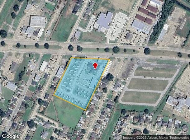 3120 E Judge Perez Dr, Meraux, LA Parcel Map