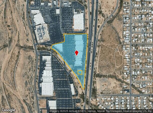  1099 W Irvington Rd, Tucson, AZ Parcel Map