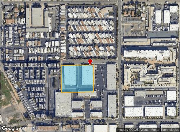  921 Newhall St, Costa Mesa, CA Parcel Map