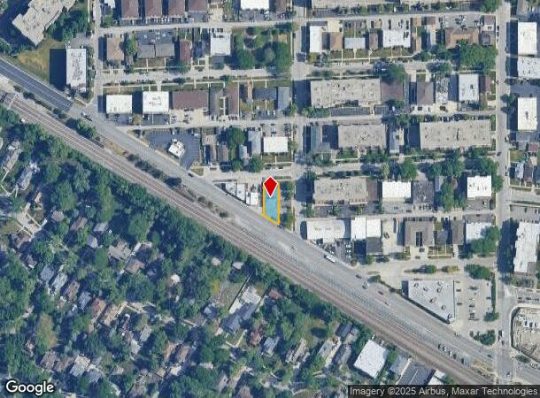  1290 E Northwest Hwy, Des Plaines, IL Parcel Map