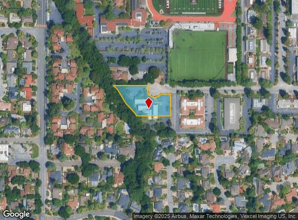  525 South Dr, Mountain View, CA Parcel Map