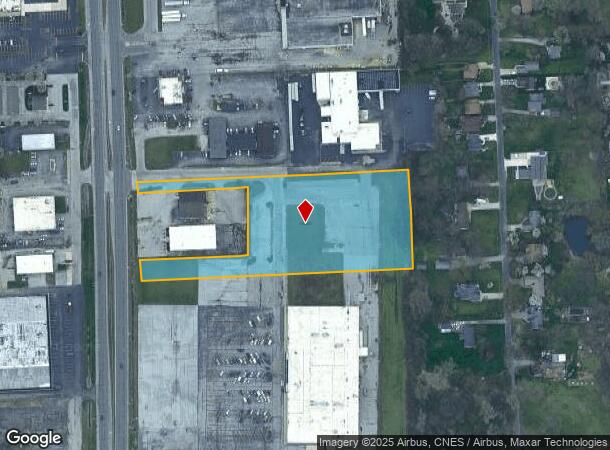  916 N Coliseum Blvd, Fort Wayne, IN Parcel Map