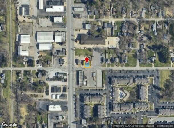 109 E Pendle Democrat Clb, South Bend, IN Parcel Map
