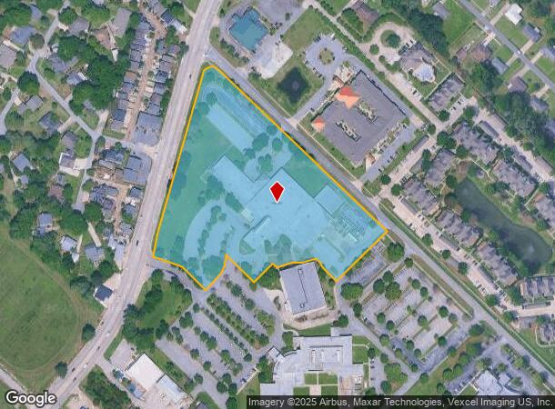 1101 Kaliste Saloom Rd, Lafayette, LA Parcel Map