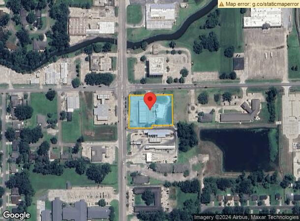  1008 S Burnside Ave, Gonzales, LA Parcel Map