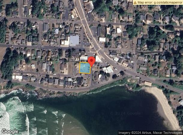  141 Beach Ave, Yachats, OR Parcel Map