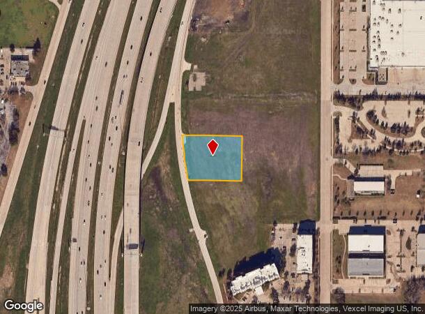  1900 William D Tate Ave, Grapevine, TX Parcel Map