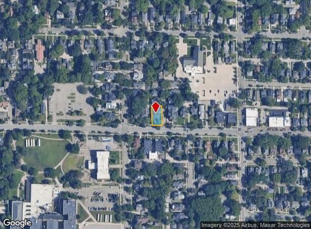515 Lyon St Ne, Grand Rapids, MI Parcel Map