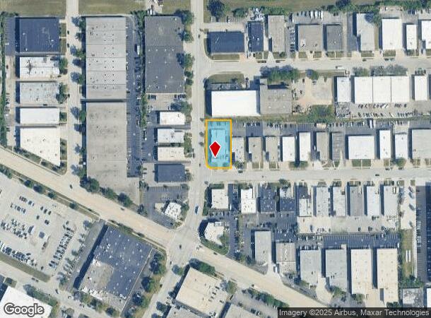 1200 Jarvis Ave, Elk Grove Village, IL Parcel Map