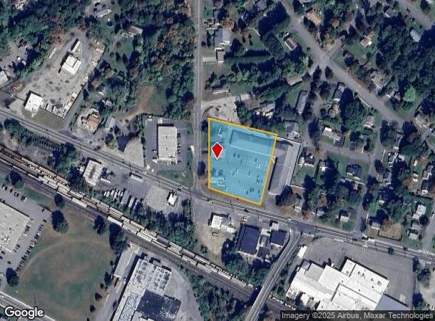  1240 Park St, Palmer, MA Parcel Map