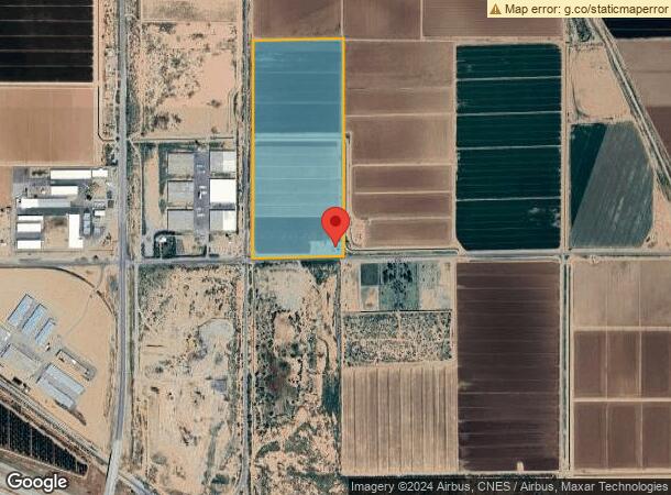  3250 E Milligan Rd, Eloy, AZ Parcel Map