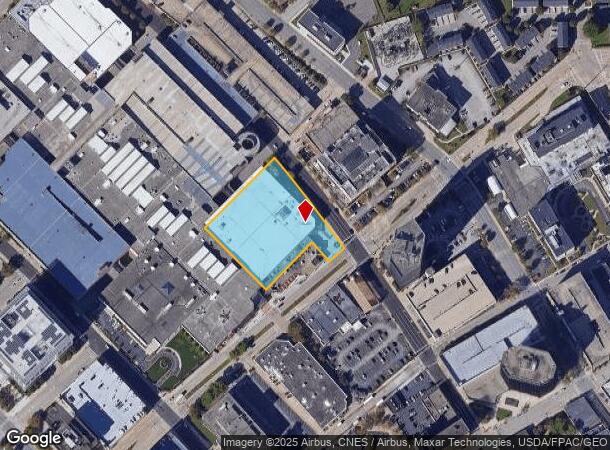 401 Lee St E, Charleston, WV Parcel Map
