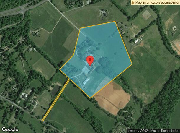  18301 Whitehall Estate Ln, Bluemont, VA Parcel Map