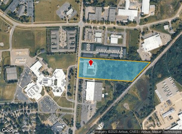 1000 N Maple Rd, Saline, MI Parcel Map